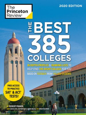 cover image of The Best 385 Colleges, 2020 Edition